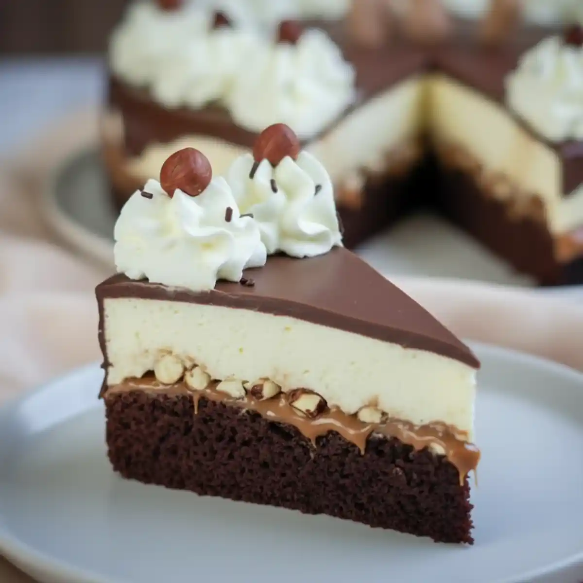 Brownille Gâteau Chocolat-Vanille recipe card
