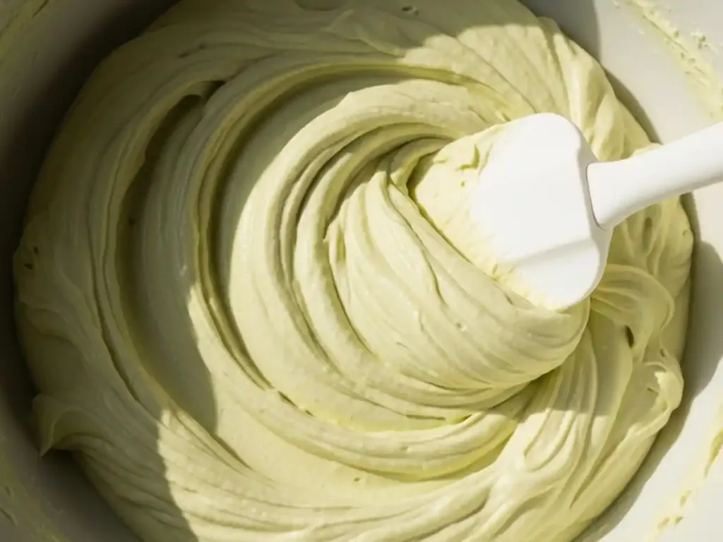 Crème mascarpone pistache onctueuse pour le tiramisu pistache Dubai Chocolate fouettée et légère