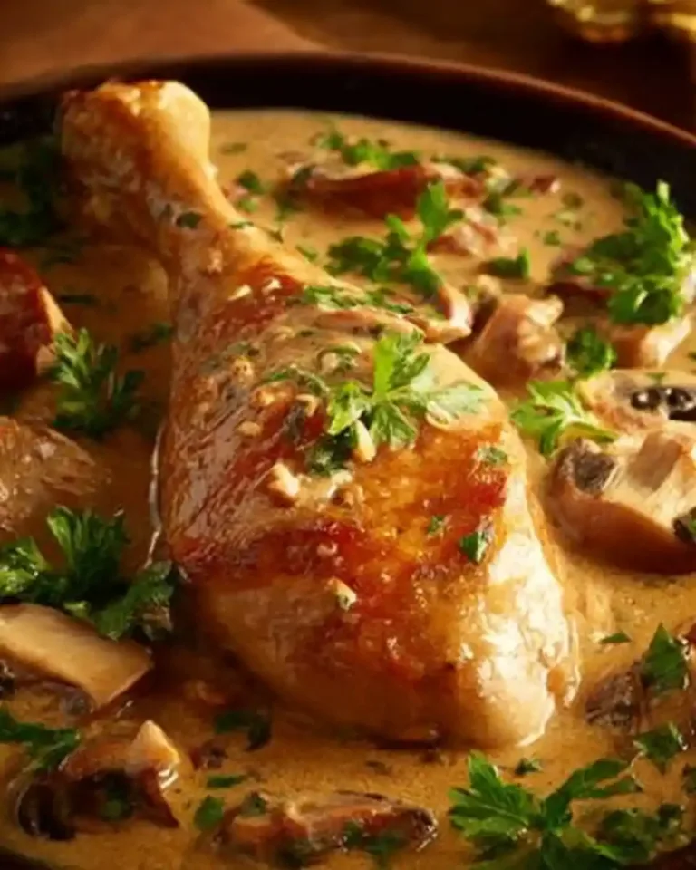 Cuisses de Poulet aux Champignons