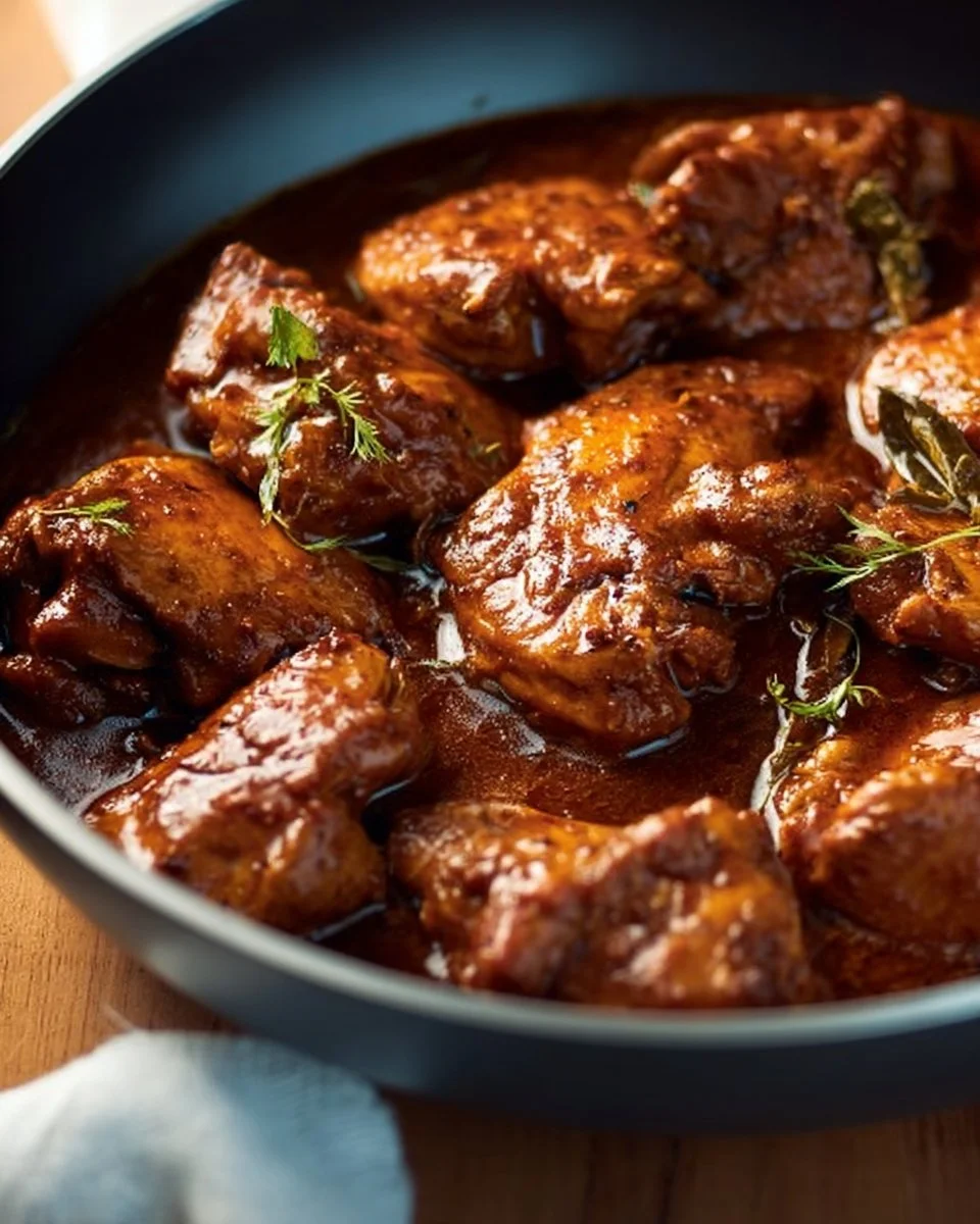 Adobo de Poulet Mexicain