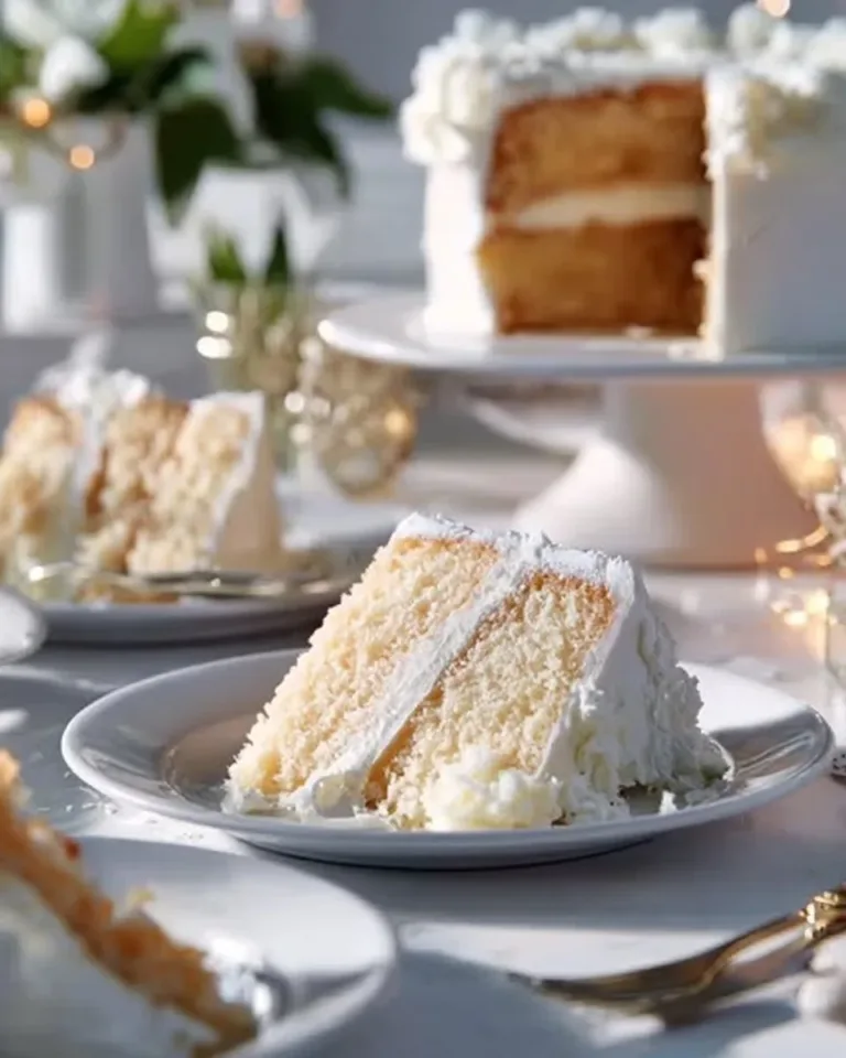 Gâteau au chocolat blanc inspiré du Pays des merveilles d'hiver