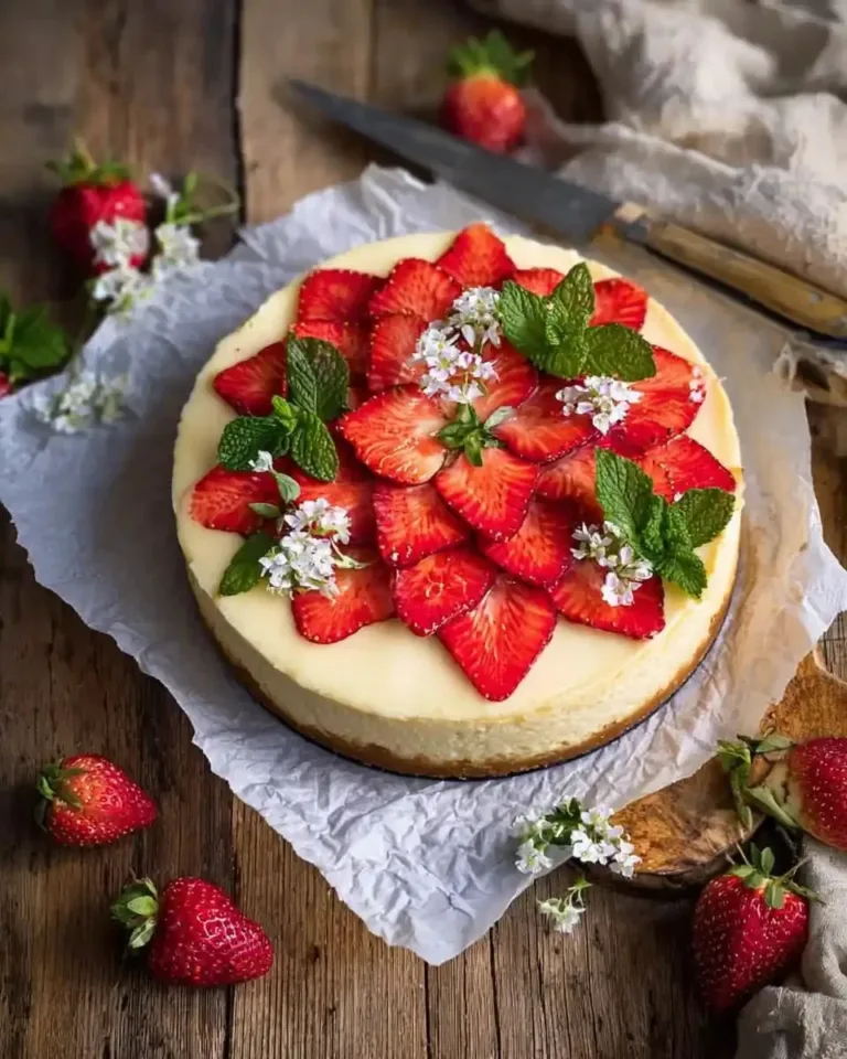 Gâteau moelleux aux fruits prêt à être dégusté, facile et rapide à préparer.