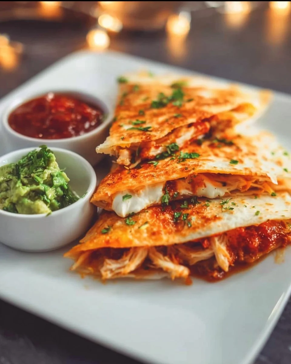 Quesadilla au Poulet Keto
