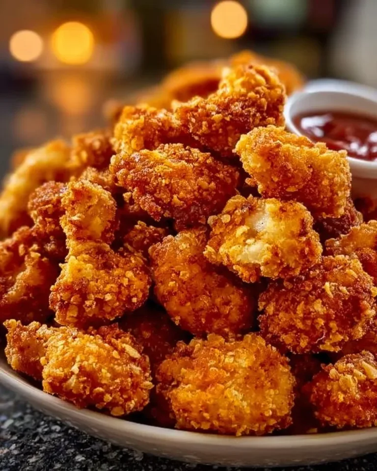 Recette de poulet popcorn maison croustillant et savoureux