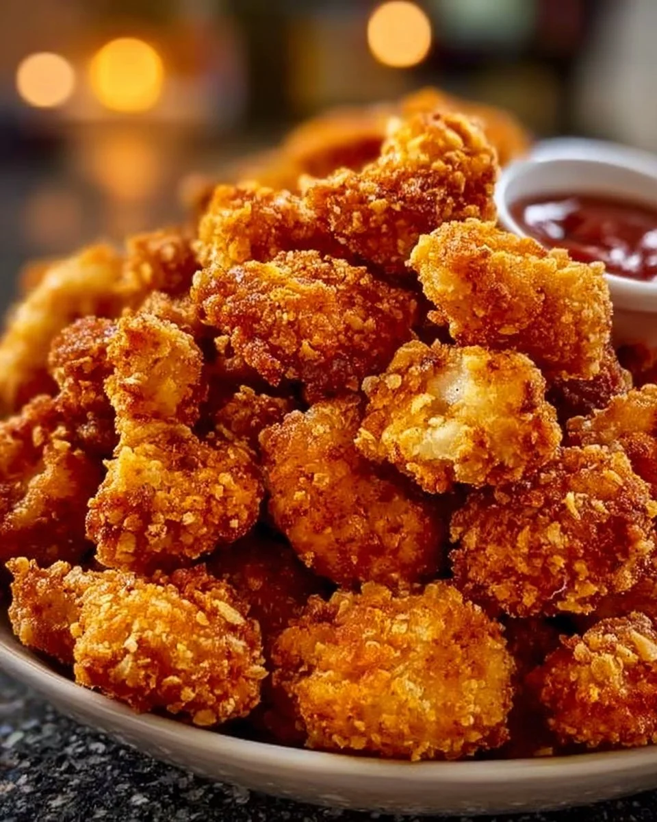 Recette de Poulet Popcorn Maison