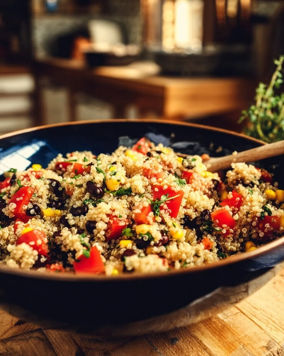 Salade de quinoa du sud-ouest