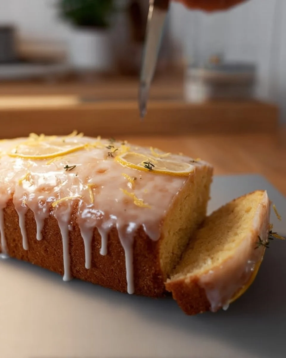 Cake au citron & glaçage au citron