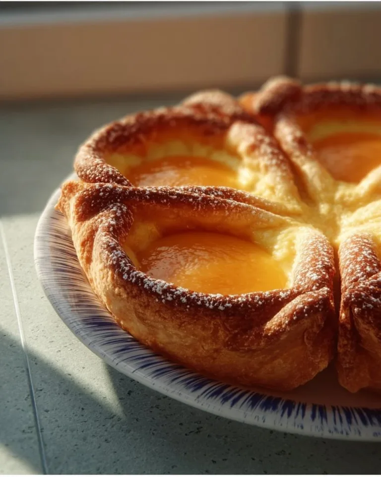 Tarte Oranaise traditionnelle avec fruits frais et pâte croustillante