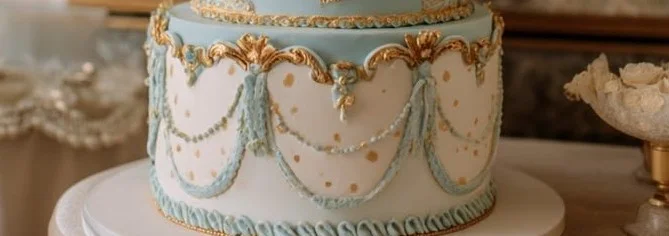 Gâteaux Bridgerton élégants et raffinés inspirés de la série.