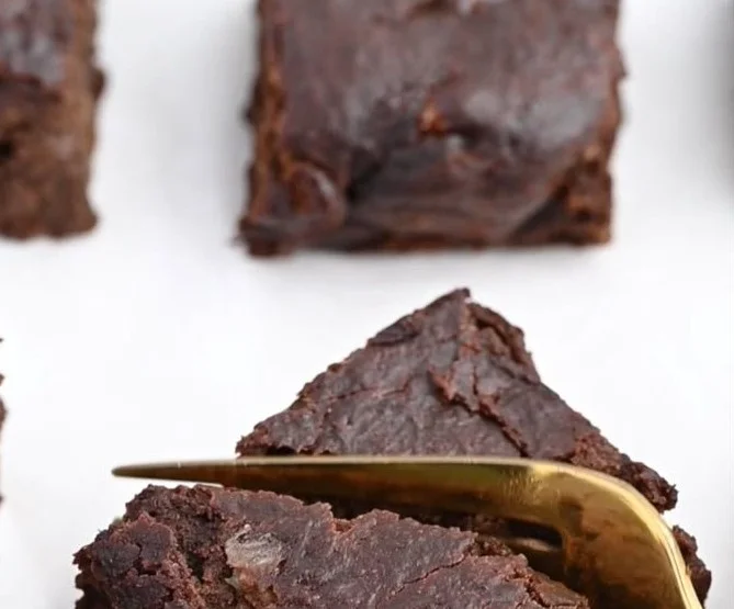 Brownies Sucrés Sans Sucre avec Pommes