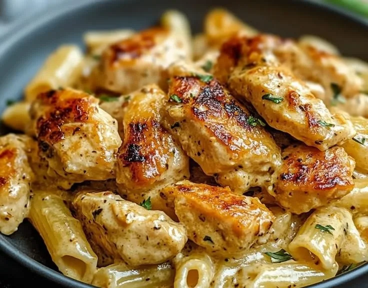 Pâtes au Poulet Crémeuses Épouse-moi