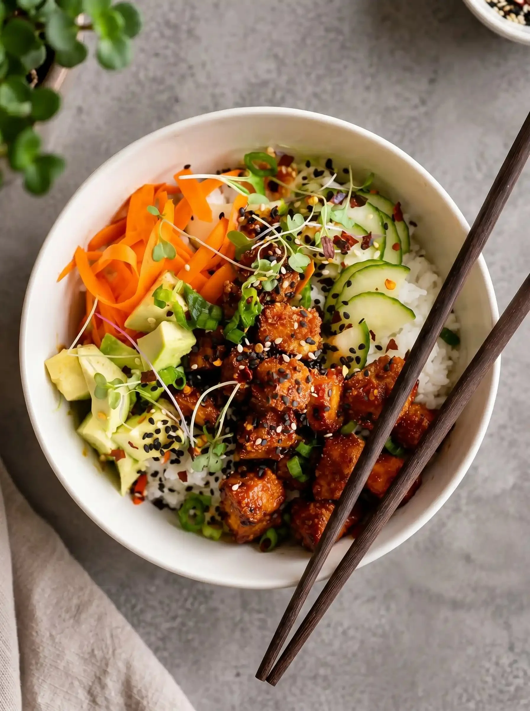 Tofu Gochujang Cuit