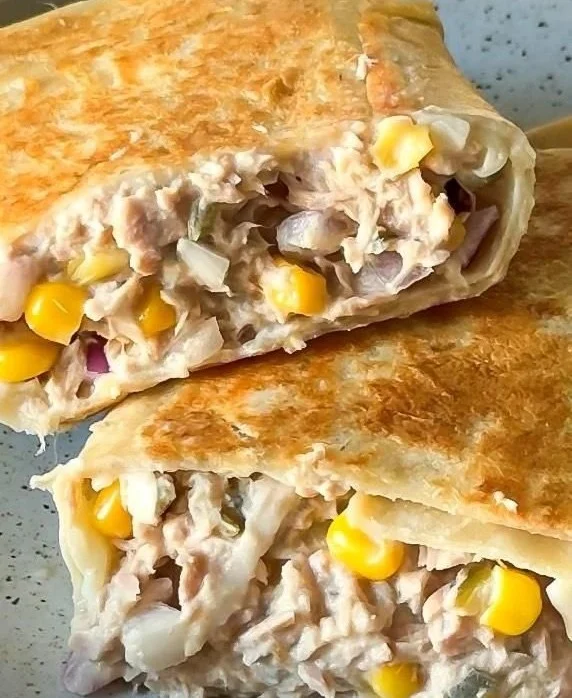 Wrap de thon délicieux et sain